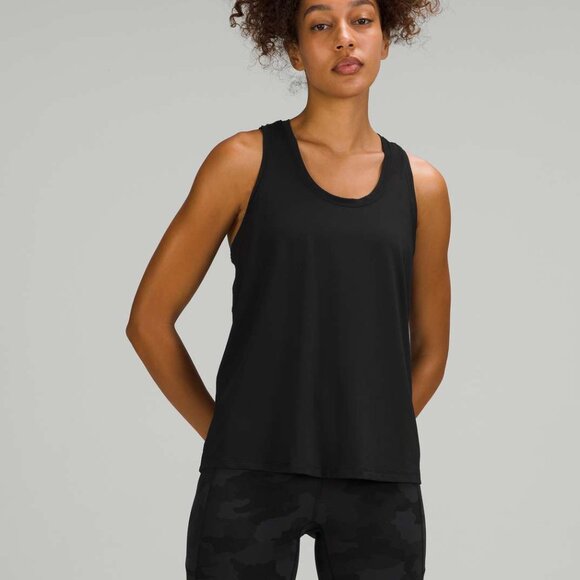 lululemon athletica Tops - Lululemon Shirt Womens 4* Black Essential Tank Train Minimal Athleisure Workout